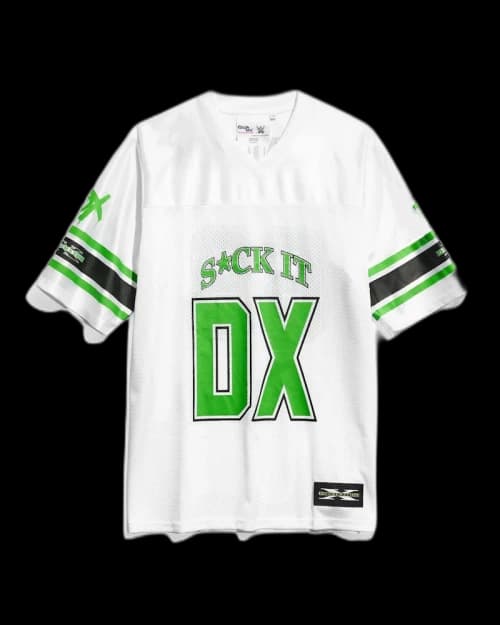 Chalk Line D-Generation X DX 69 White Football Jersey White/Green