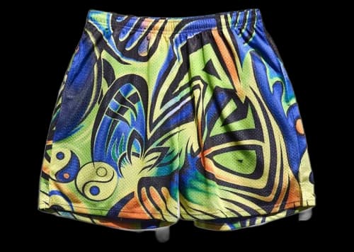 Chalk Line RVD Raw Smackdown 2004 Acid Trip Retro Shorts Multi