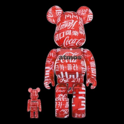 Bearbrick atmosxCoca-Cola 100%+400%
