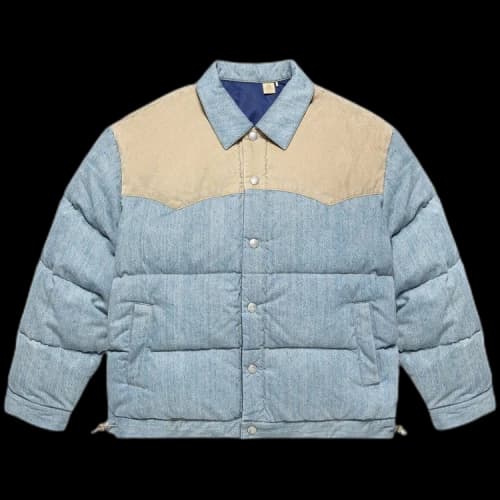 CLOT x Levi's Reversible Denim Puffer 'Blue'