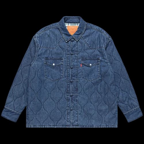 CLOT x Levi's Padded Western Shirt 'Blue'