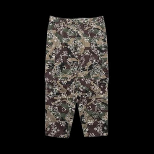 CLOT Embroidered Paisley 6 Pocket Pants 'Camo'