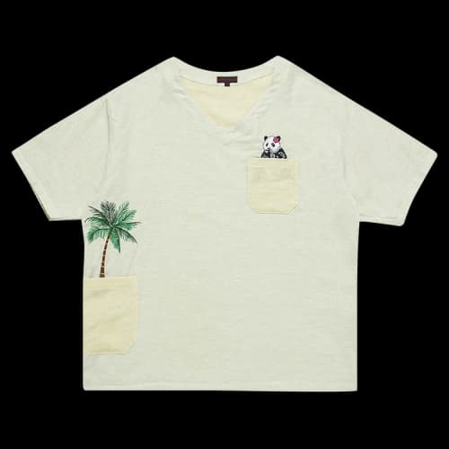 CLOT Hospital Pocket Shirt 'Beige'