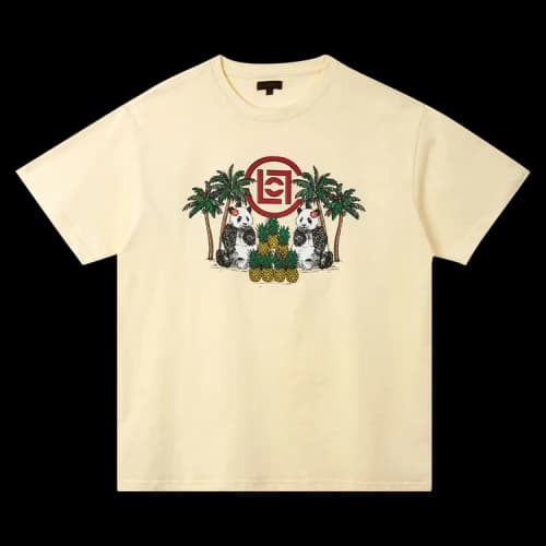 CLOT Pineapple Panda Tee 'Off White'