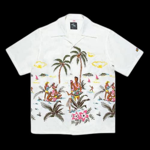 CLOT Kona Bay Hawaii Shirt 'White'