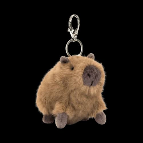 JELLYCAT Forest Animal Collection Bag CLY4CBC Cute Dolls Plush Charm Sitting Height 8cm