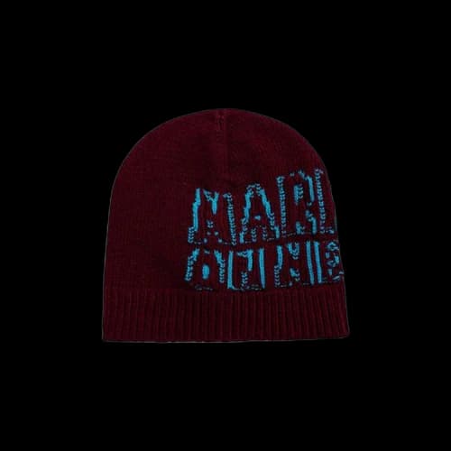 Marni Hat With Writing 'Wine'