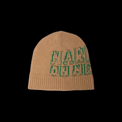 Marni Hat With Writing 'Beige'