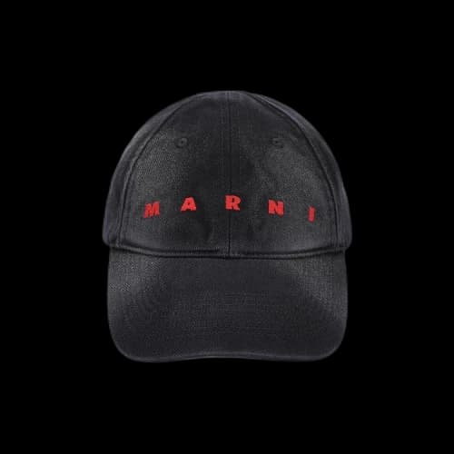 Marni Logo Baseball Cap 'Black'