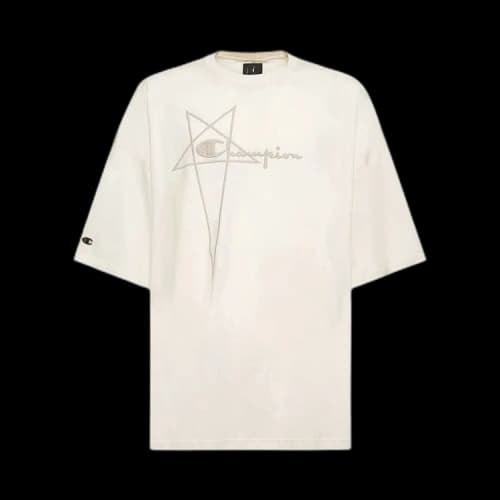 Rick Owens x Champion Tommy Short-Sleeve Tee 'White'