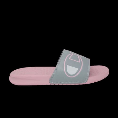 Champion Super Slide 'Split Script - Silverstone Pink' (Women's)