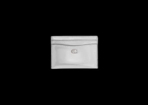 Coach Essential Card Case Silver/Silver