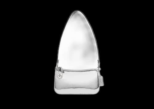 Coach Penn Shoulder Bag Silver/Silver