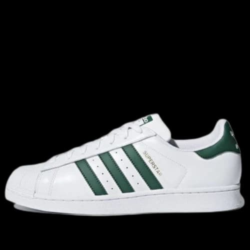 adidas originals Superstar 'White Dark Green'