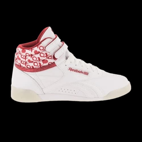 Reebok Freestyle Hi Kids 'Hearts'