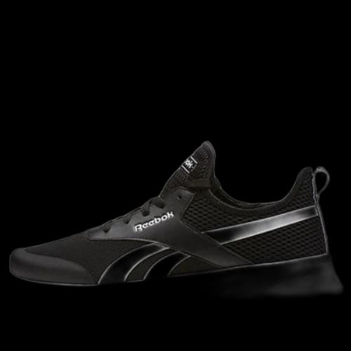 Reebok Royal Ec Ride 2 Lightweight Breathable Low Top Casual Shoes/Sneakers Black White