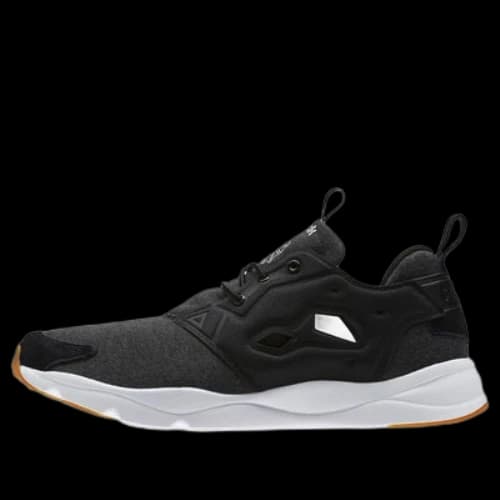 Reebok Unisex Furylite Heather Sneakers Black