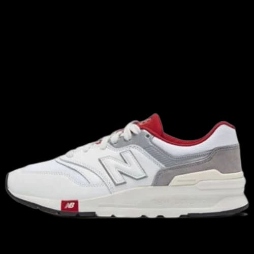 New Balance 997 Series White Red D Wide 'White Red'