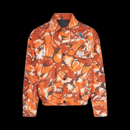 Martine Rose Woven Coach Jacket 'Orange'