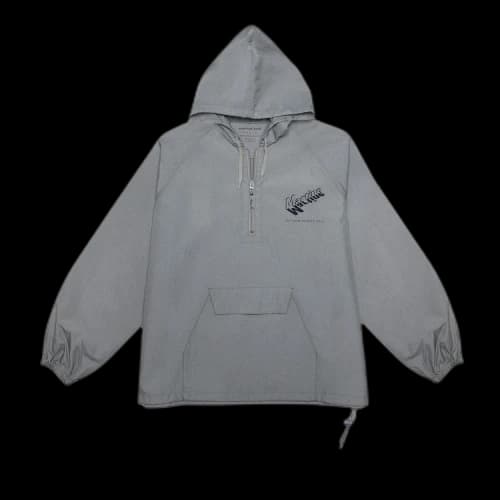 Martine Rose Zipped Neck Windbreaker 'Grey'