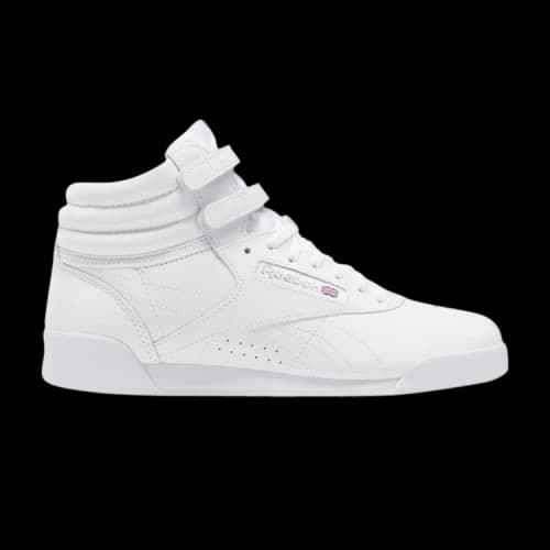 Reebok Freestyle High J 'White Silver'