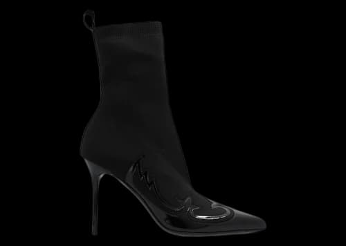 Balmain Heeled Ankle Boots Black (Women's)