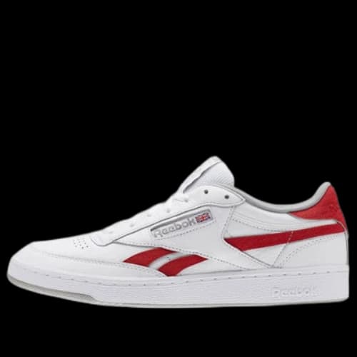 Reebok Plus Mu White Red Skate Shoes 'White Red'