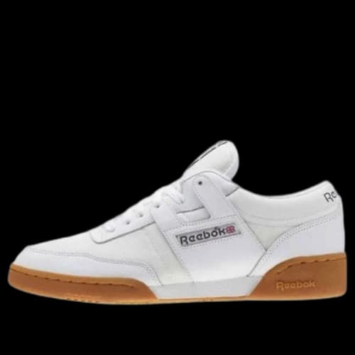 Reebok Workout Skate shoes 'White Brown'