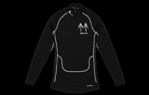 Nike x Off-White Pro Long-Sleeve T-Shirt 'Black'