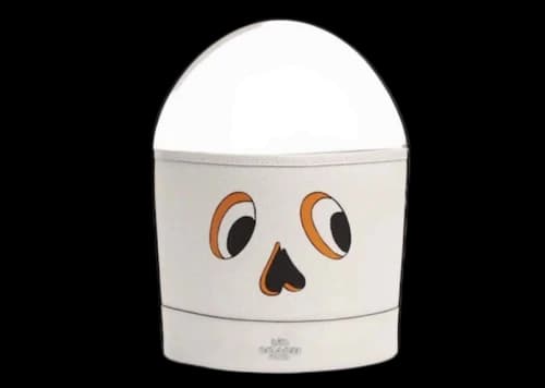 Coach Halloween Trick Or Treat Bucket Skeleton White