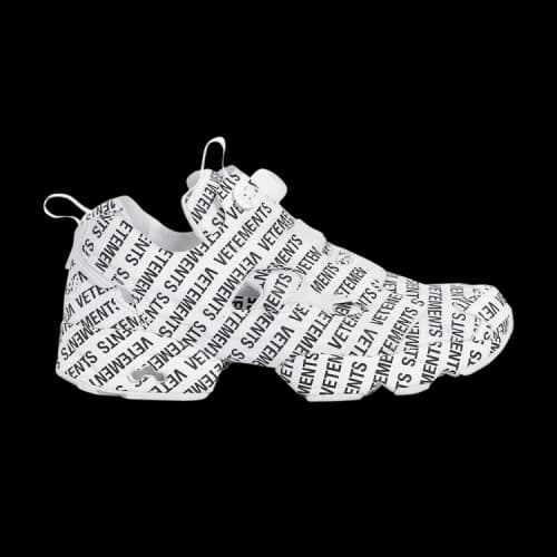 Reebok Vetements x InstaPump Fury 'Monogram - White'