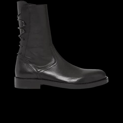 Ann Demeulemeester Heiko Laced Back Ankle Boot 'Black'