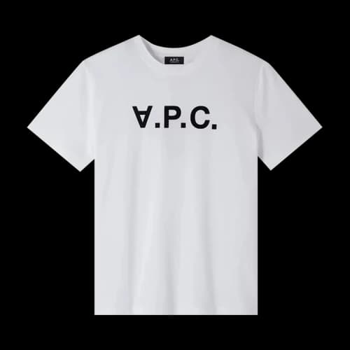 A.P.C. VPC Logo T-Shirt 'Blanc'