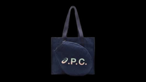 ASICS x APC Racquet Tote Bag Indigo
