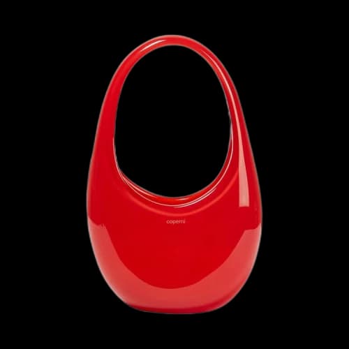 Coperni Glass Mini Swipe Top Handle Bag 'Red'