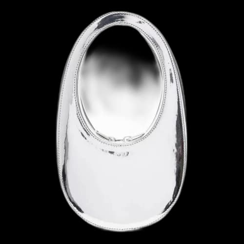 Coperni Mini Swipe Bag 'Silver'