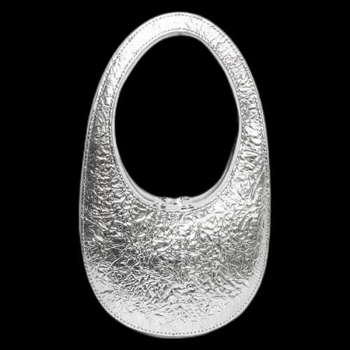 Coperni Foil Mini Swipe Bag 'Silver'