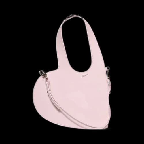 Coperni Crossbody Baby Heart Tote Bag 'Pink'