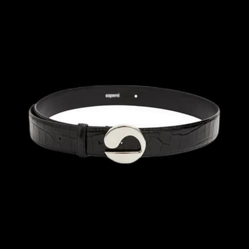 Coperni Croco Leather Belt 'Black'
