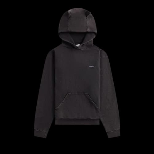 Coperni Washed Horn Hoodie 'Black/Blue'