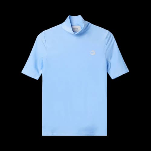 Coperni High Neck Fitted Top 'Blue'