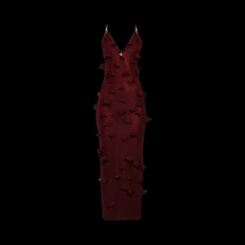 Coperni Butterflies Techno Dress 'Red Red'
