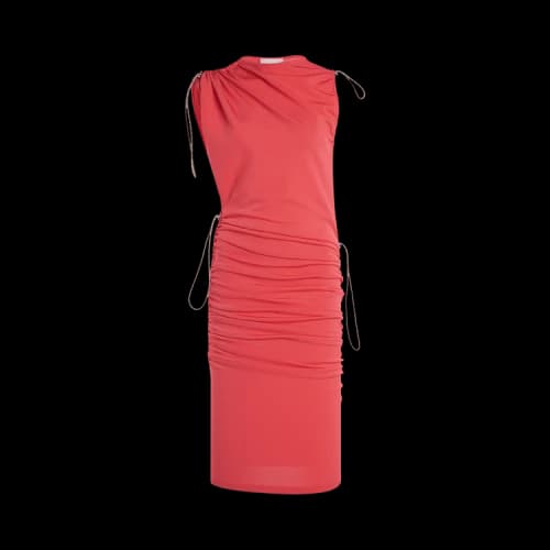 Coperni Adjustable Knit Dress 'Red'