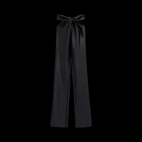 Coperni Straight Leg Cut Out Detailed Pants 'Black'