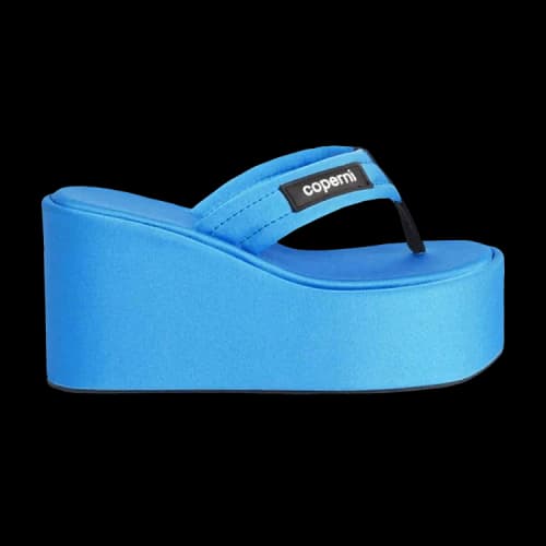 Coperni Branded Wedge Sandal 'Electric Blue' (Women's)