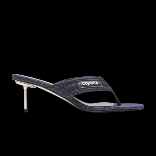 Coperni Branded Thong Sandal 'Denim' (Women's)