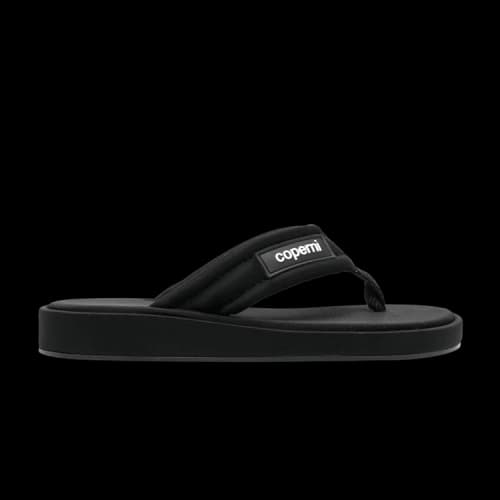 Coperni Logo-Embossed Flip Flops 'Black' (Women's)