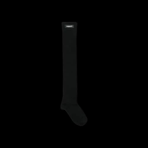 Coperni Over The Knee Logo Socks 'Black'