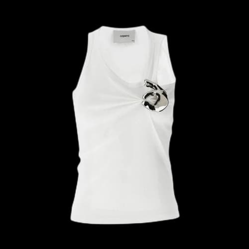 Coperni Emoji Tank Top 'White'