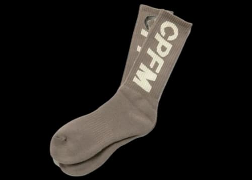 Cactus Plant Flea Market Tube Socks Gray